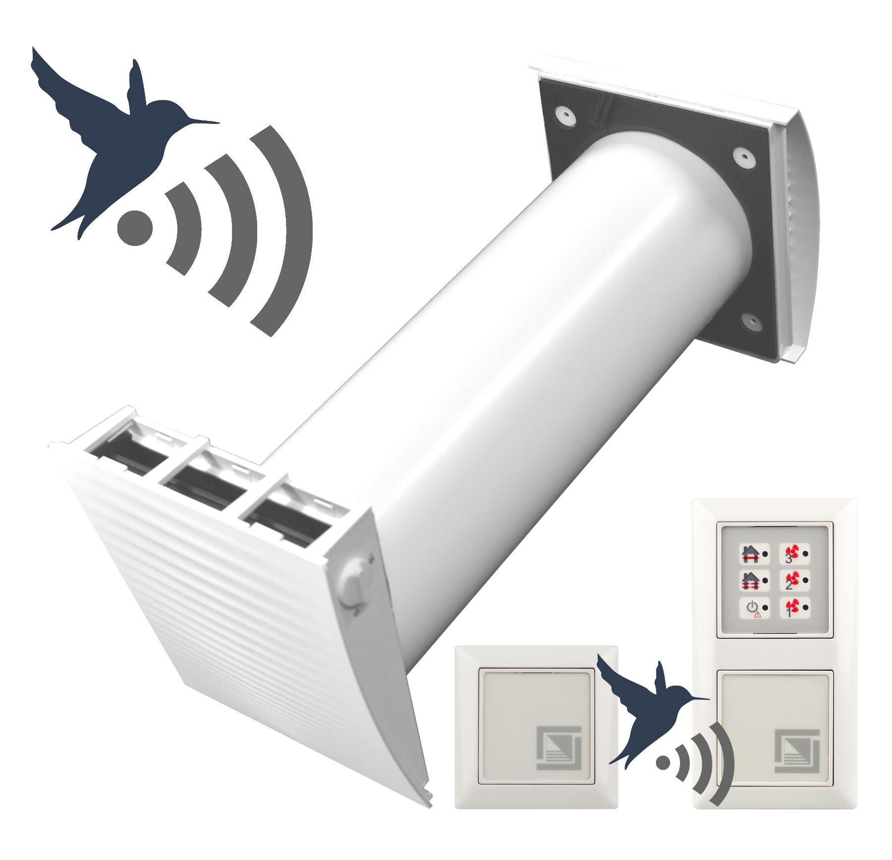 dezentrale Lüftung- Funk