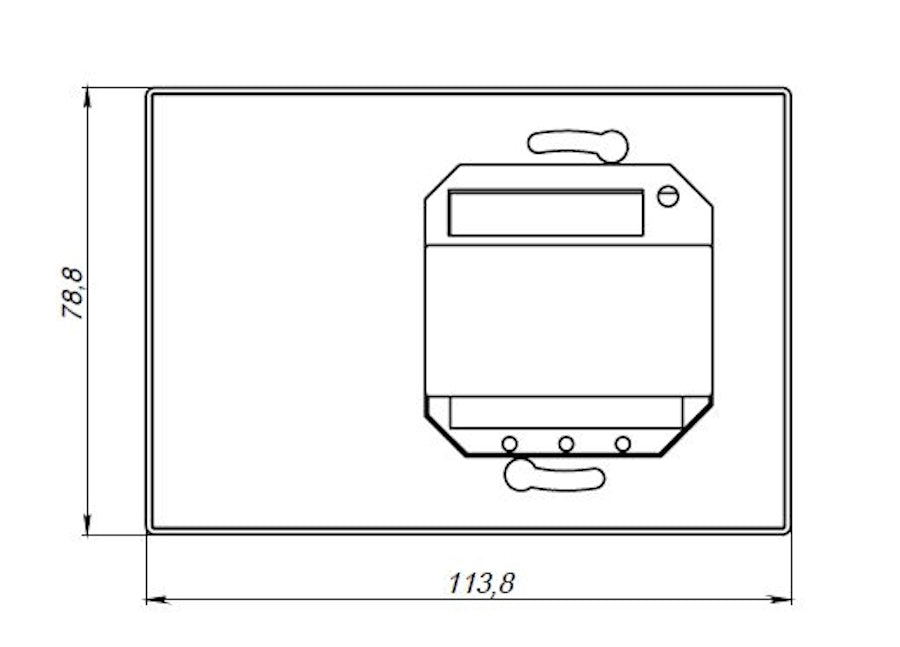 bx-VOC-Sensor Funk, für SB40